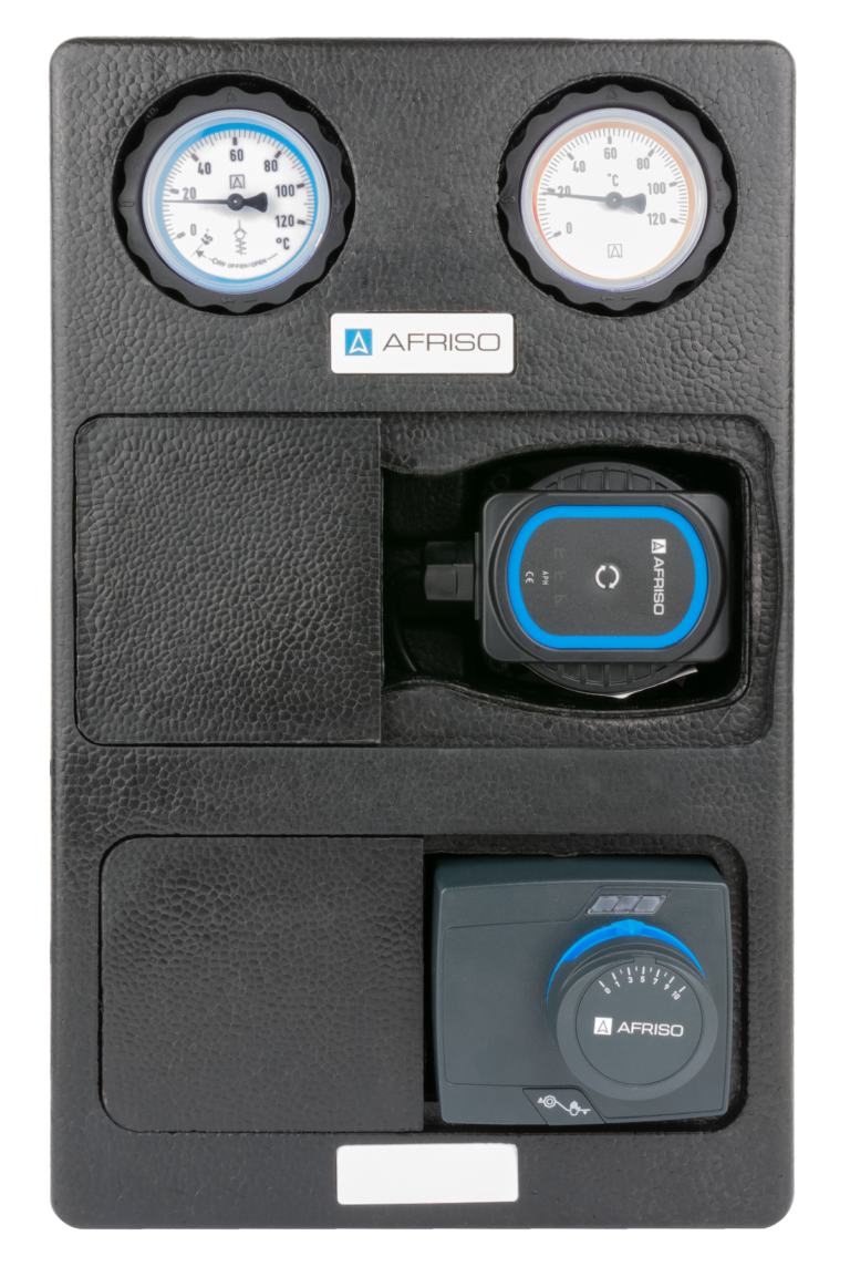 PrimoTherm K 180-2 DN25 modifikacija 7781320 su AFRISO APH 361 25-7/180, 230 V AC, 45 W, arm 343 proclick pavara. Komplektacija parodyta pagal šį užsakymo kodą.