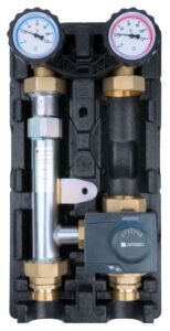 PrimoTherm K 180-2 DN32 modifikacija 79502 be siurblio, arm 343 proclick pavara. Vaizdas nuėmus priekinę izoliacijos dalį.